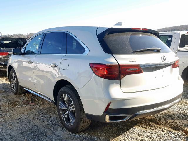5J8YD3H30JL003912 - 2018 ACURA MDX WHITE photo 3