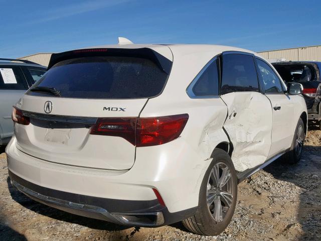 5J8YD3H30JL003912 - 2018 ACURA MDX WHITE photo 4