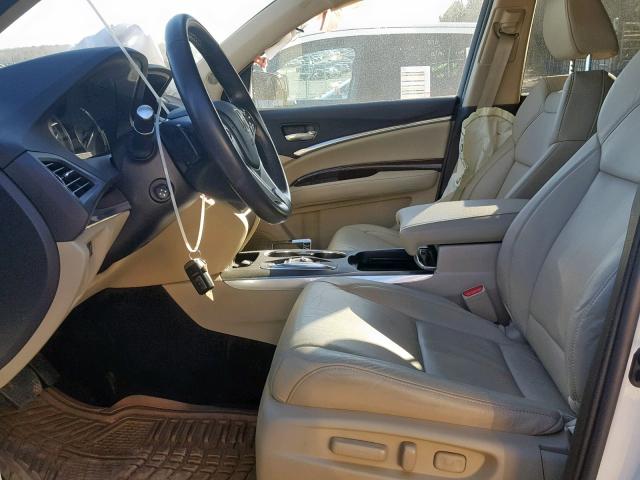 5J8YD3H30JL003912 - 2018 ACURA MDX WHITE photo 5