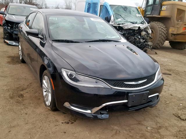 1C3CCCAB2FN747878 - 2015 CHRYSLER 200 LIMITE BLACK photo 1