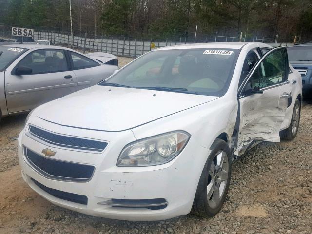 1G1ZD5E0XCF214957 - 2012 CHEVROLET MALIBU 2LT თეთრი ფოტო 9