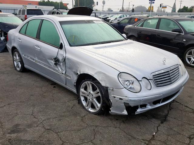 WDBUF56J66A853467 - 2006 MERCEDES-BENZ E 350 SILVER photo 1