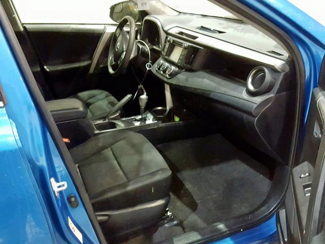JTMZFREV4GD091694 - 2016 TOYOTA RAV4 LE 蓝色 照片 5