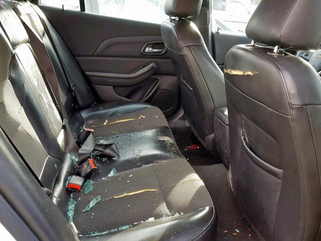 1G11C5SL2EF106737 - 2014 CHEVROLET MALIBU 1LT 白色 照片 6