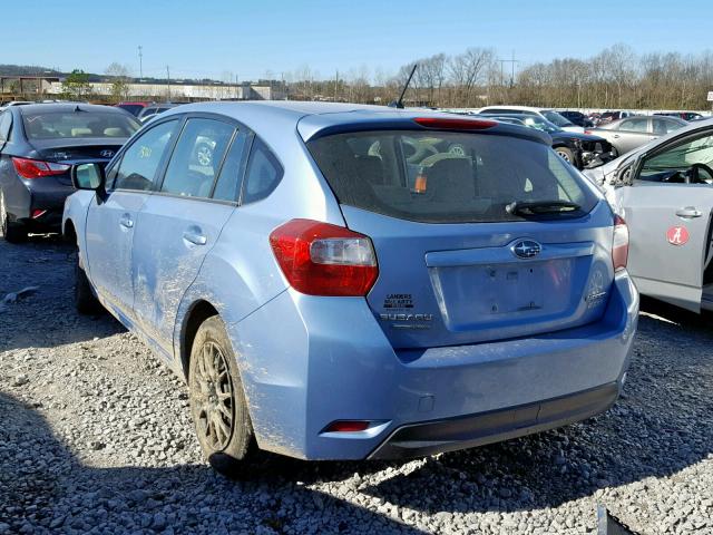 JF1GPAA68CH200137 - 2012 SUBARU IMPREZA BA BLUE photo 3