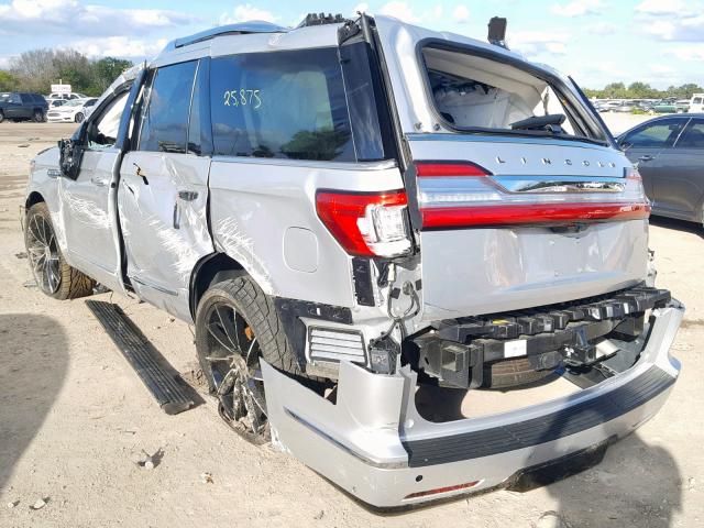 5LMJJ2TT8JEL02510 - 2018 LINCOLN NAVIGATOR SILVER photo 3