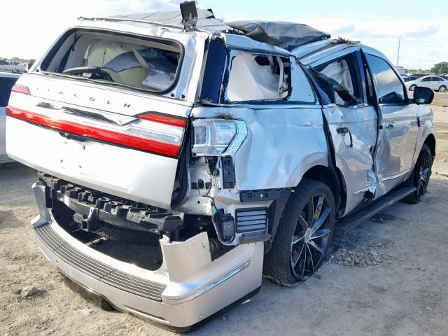 5LMJJ2TT8JEL02510 - 2018 LINCOLN NAVIGATOR SILVER photo 4