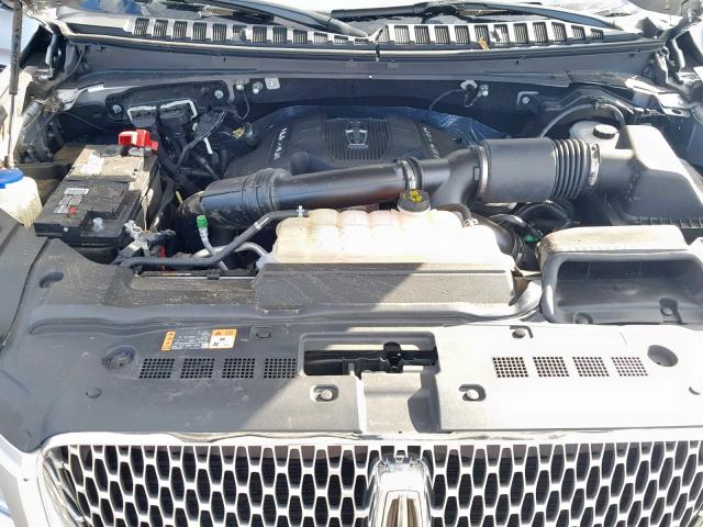 5LMJJ2TT8JEL02510 - 2018 LINCOLN NAVIGATOR SILVER photo 7