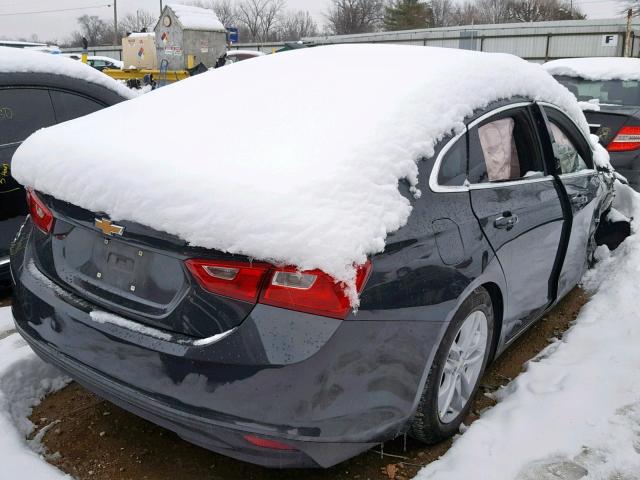 1G1ZE5ST3HF158461 - 2017 CHEVROLET MALIBU LT CHARCOAL photo 4