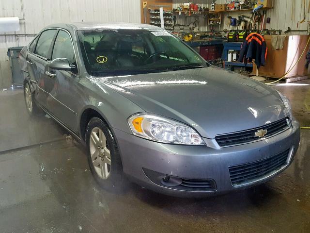 2G1WU58R679407845 - 2007 CHEVROLET IMPALA LTZ GRAY photo 1