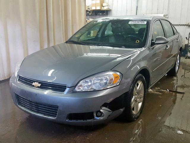 2G1WU58R679407845 - 2007 CHEVROLET IMPALA LTZ GRAY photo 2