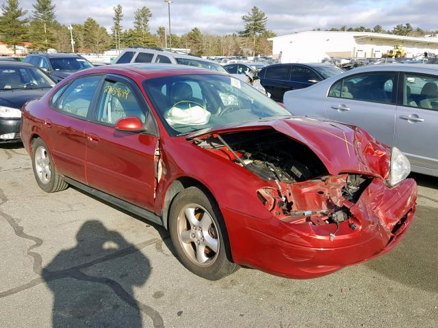 1FAFP55SXYA213840 - 2000 FORD TAURUS SES RED photo 1