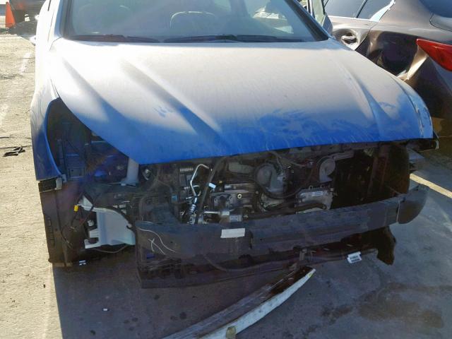 5NPE34AF0JH670997 - 2018 HYUNDAI SONATA SPO BLUE photo 9