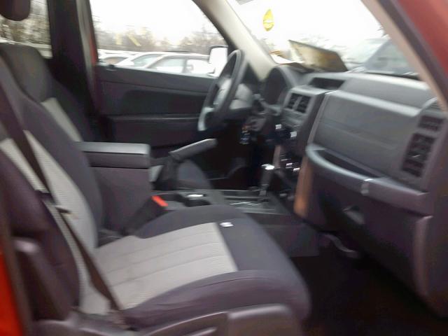 1J4PN2GK1AW175787 - 2010 JEEP LIBERTY SP 红色 照片 5