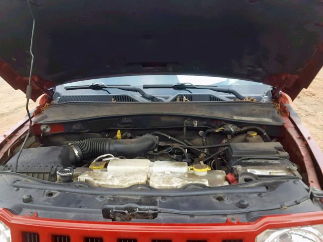 1J4PN2GK1AW175787 - 2010 JEEP LIBERTY SP 红色 照片 7