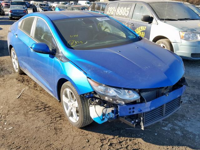 1G1RC6S58HU140496 - 2017 CHEVROLET VOLT LT BLUE photo 1