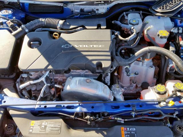 1G1RC6S58HU140496 - 2017 CHEVROLET VOLT LT BLUE photo 7