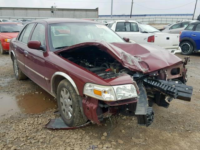 2MEHM75VX7X611216 - 2007 MERCURY GRAND MARQ BURGUNDY photo 1