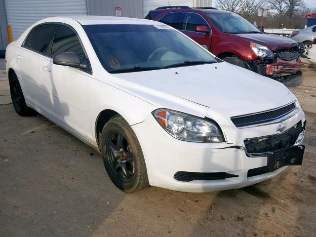 1G1ZA5EU0BF245628 - 2011 CHEVROLET MALIBU LS WHITE photo 1