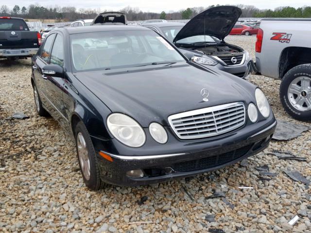 WDBUF65J93A093294 - 2003 MERCEDES-BENZ E 320 BLACK photo 1