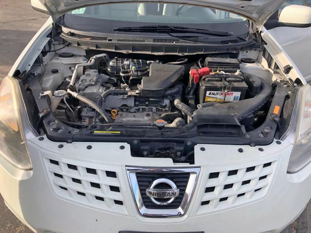 JN8AS5MV5AW132045 - 2010 NISSAN ROGUE S თეთრი ფოტო 10