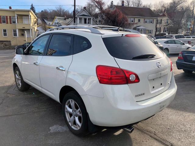 JN8AS5MV5AW132045 - 2010 NISSAN ROGUE S თეთრი ფოტო 3