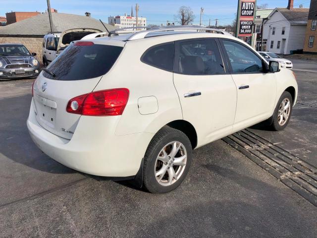 JN8AS5MV5AW132045 - 2010 NISSAN ROGUE S თეთრი ფოტო 5
