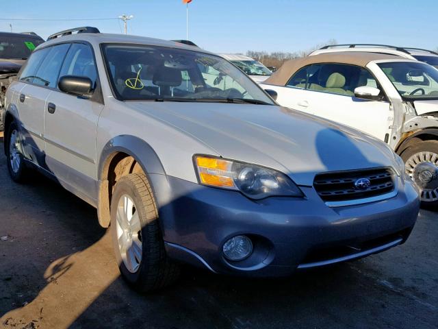 4S4BP61C457342707 - 2005 SUBARU LEGACY OUT SILVER photo 1