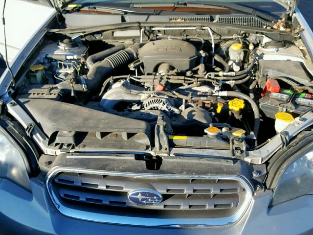 4S4BP61C457342707 - 2005 SUBARU LEGACY OUT SILVER photo 7