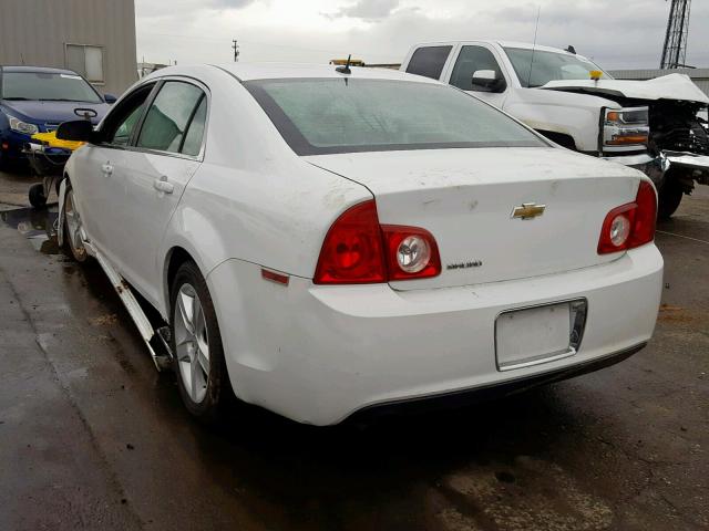 1G1ZB5EB0A4136463 - 2010 CHEVROLET MALIBU LS თეთრი ფოტო 3