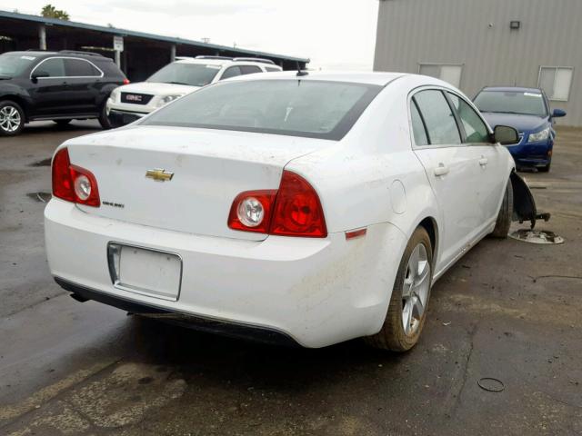 1G1ZB5EB0A4136463 - 2010 CHEVROLET MALIBU LS თეთრი ფოტო 4