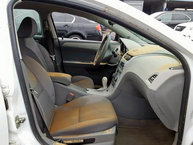 1G1ZB5EB0A4136463 - 2010 CHEVROLET MALIBU LS თეთრი ფოტო 5