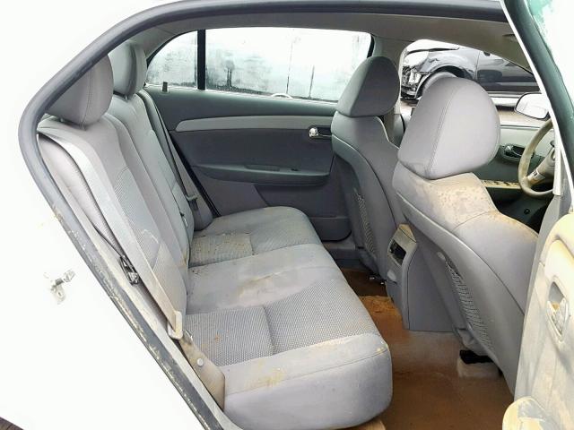 1G1ZB5EB0A4136463 - 2010 CHEVROLET MALIBU LS თეთრი ფოტო 6