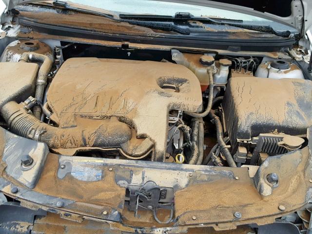 1G1ZB5EB0A4136463 - 2010 CHEVROLET MALIBU LS თეთრი ფოტო 7