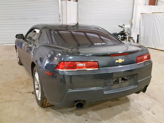 2G1FB1E32F9135274 - 2015 CHEVROLET CAMARO LS CHARCOAL photo 3