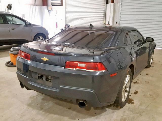 2G1FB1E32F9135274 - 2015 CHEVROLET CAMARO LS CHARCOAL photo 4