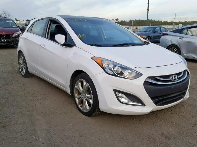 KMHD35LE3DU153625 - 2013 HYUNDAI ELANTRA GT WHITE photo 1