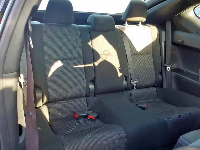 JTKJF5C75C3044127 - 2012 TOYOTA SCION TC შავი ფოტო 6