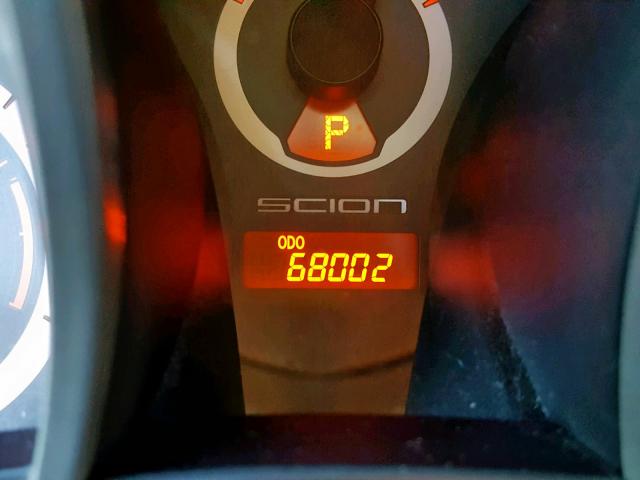 JTKJF5C75C3044127 - 2012 TOYOTA SCION TC შავი ფოტო 8