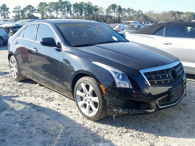 1G6AA5RX2D0171808 - 2013 CADILLAC ATS BLACK photo 1