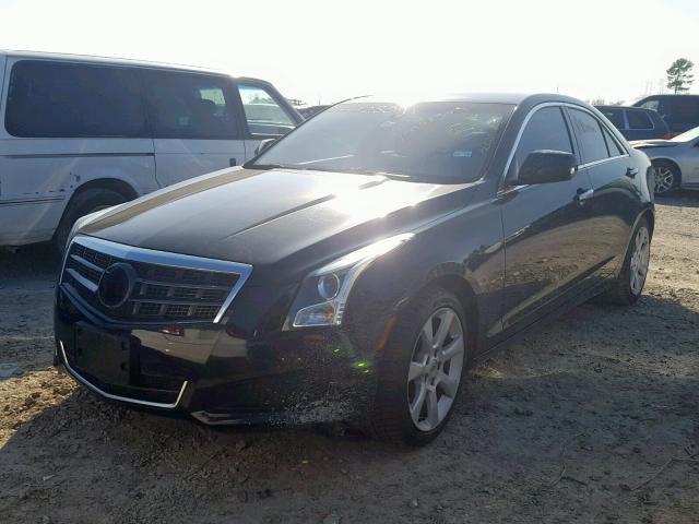 1G6AA5RX2D0171808 - 2013 CADILLAC ATS BLACK photo 2