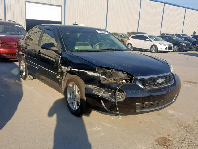 1G1ZT51816F259076 - 2006 CHEVROLET MALIBU LT BLACK photo 1