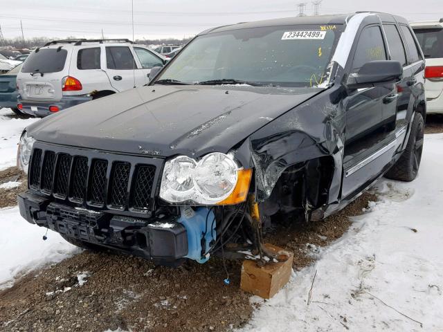 1J4RR7GW1AC120500 - 2010 JEEP GRAND CHER BLACK photo 2