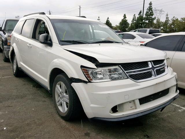 3C4PDCAB4CT282722 - 2012 DODGE JOURNEY SE WHITE photo 1