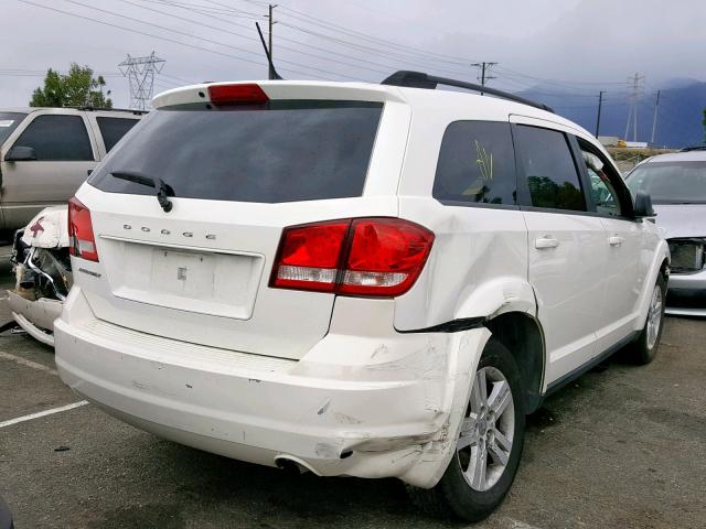 3C4PDCAB4CT282722 - 2012 DODGE JOURNEY SE WHITE photo 4