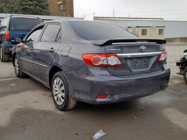 JTDBU4EE8C9173077 - 2012 TOYOTA COROLLA BA 灰色 照片 3