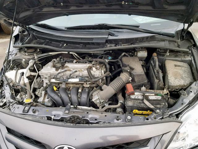 JTDBU4EE8C9173077 - 2012 TOYOTA COROLLA BA 灰色 照片 7