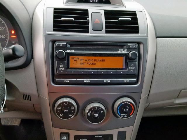 JTDBU4EE8C9173077 - 2012 TOYOTA COROLLA BA 灰色 照片 9