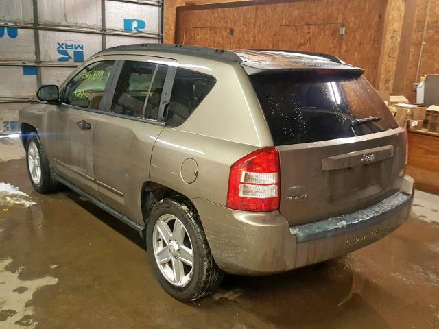 1J8FF47W98D588763 - 2008 JEEP COMPASS SP 金色 照片 3