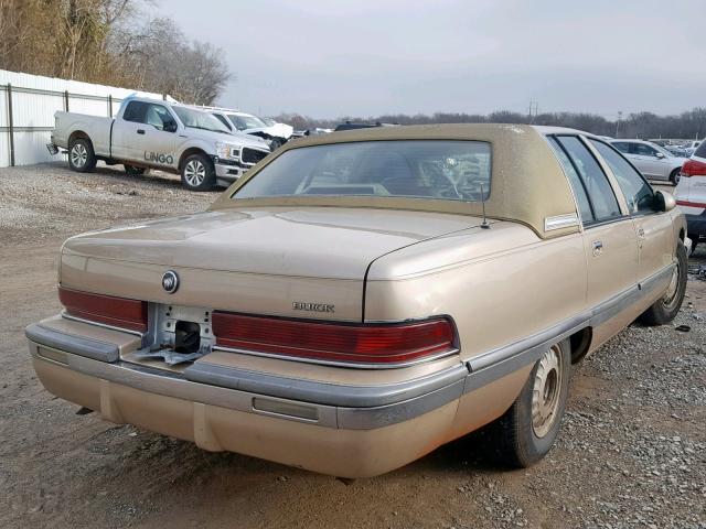 1G4BN52P3TR417223 - 1996 BUICK ROADMASTER GOLD photo 4